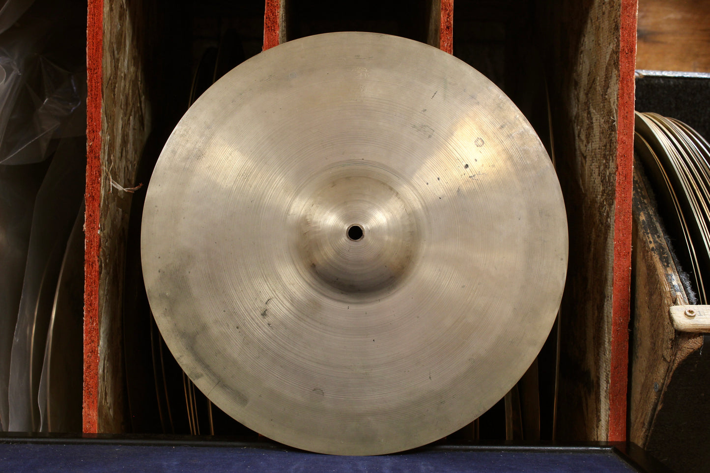 1930-40s A. Zildjian 13 3/4" First Stamp Cymbal 500g
