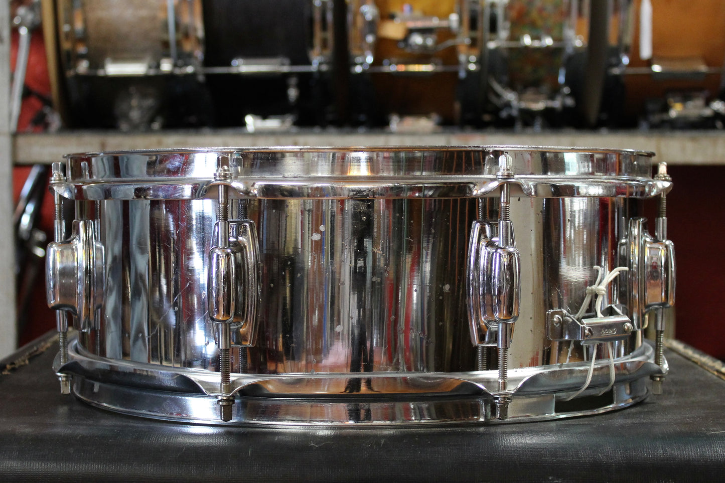 1970's Ludwig Standard 5x14 Chrome Snare Drum