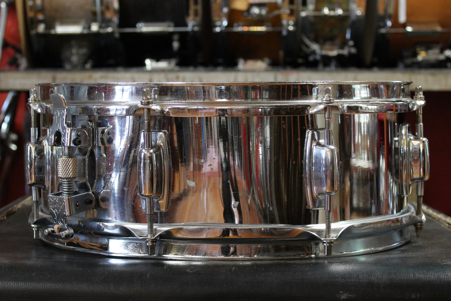 1970's Ludwig Standard 5x14 Chrome Snare Drum