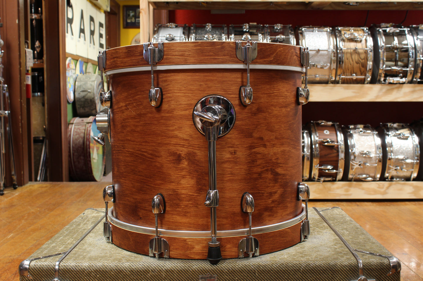 Gretsch Catalina Club Outfit in Satin Walnut Glaze 14x18 8x12 14x14 5x14