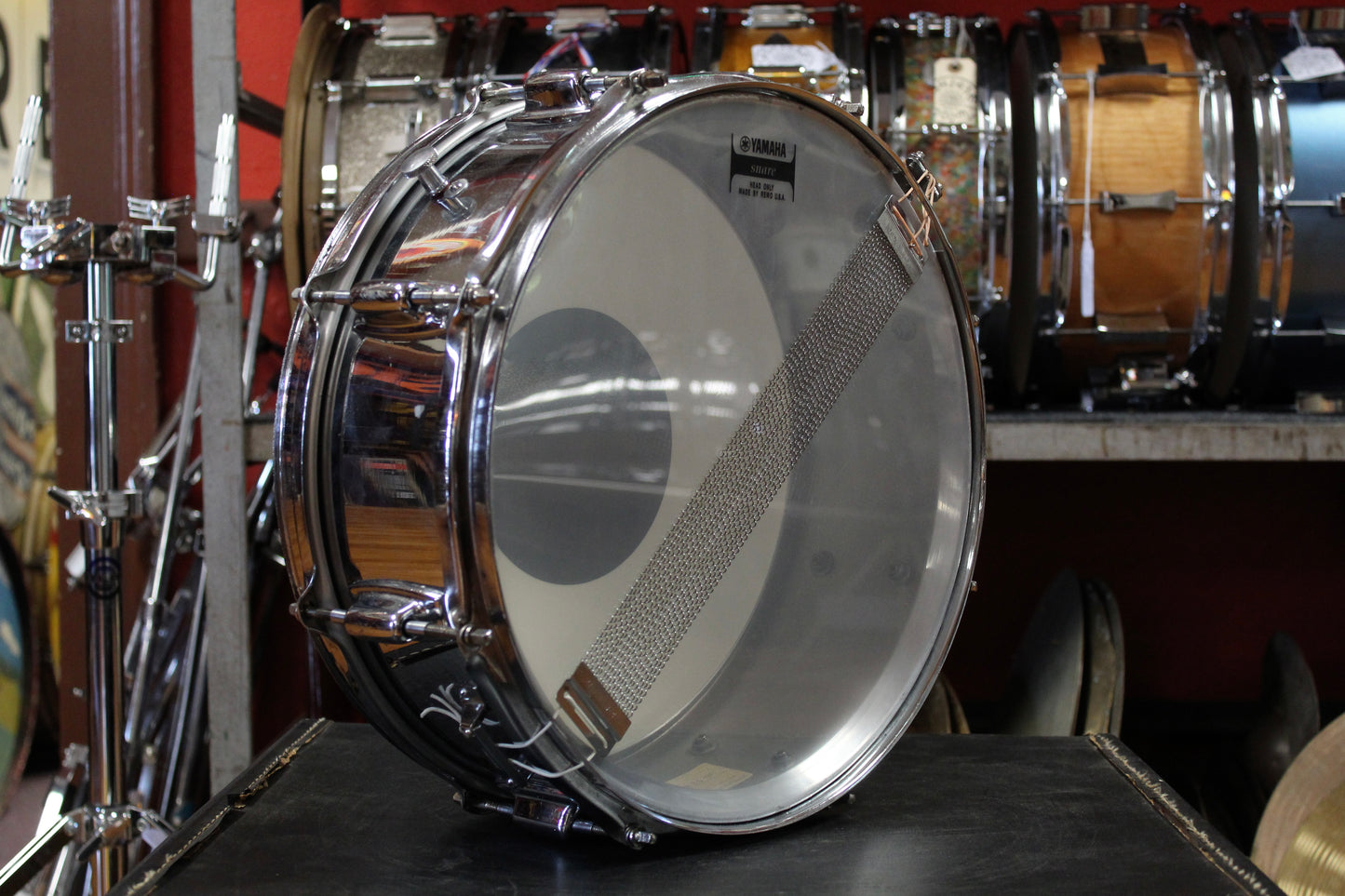 1970's Ludwig Standard 5x14 Chrome Snare Drum