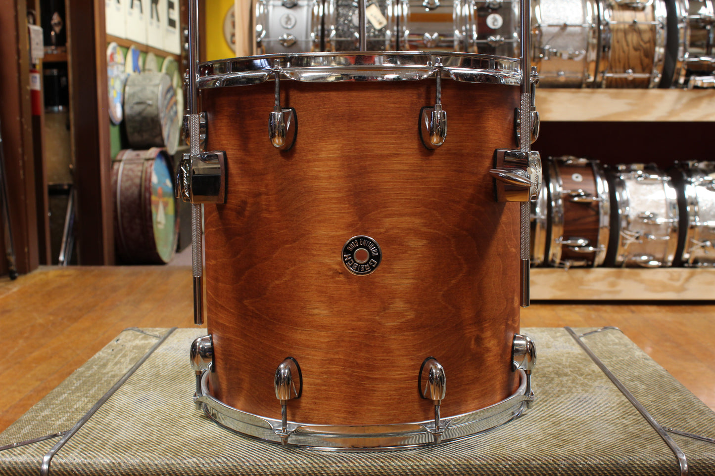 Gretsch Catalina Club Outfit in Satin Walnut Glaze 14x18 8x12 14x14 5x14