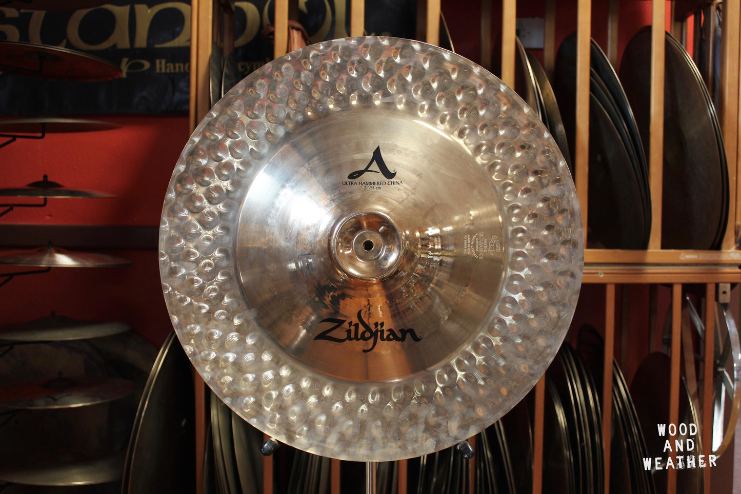 Used Zildjian 21" A Series Ultrahammered China Cymbal 1880g