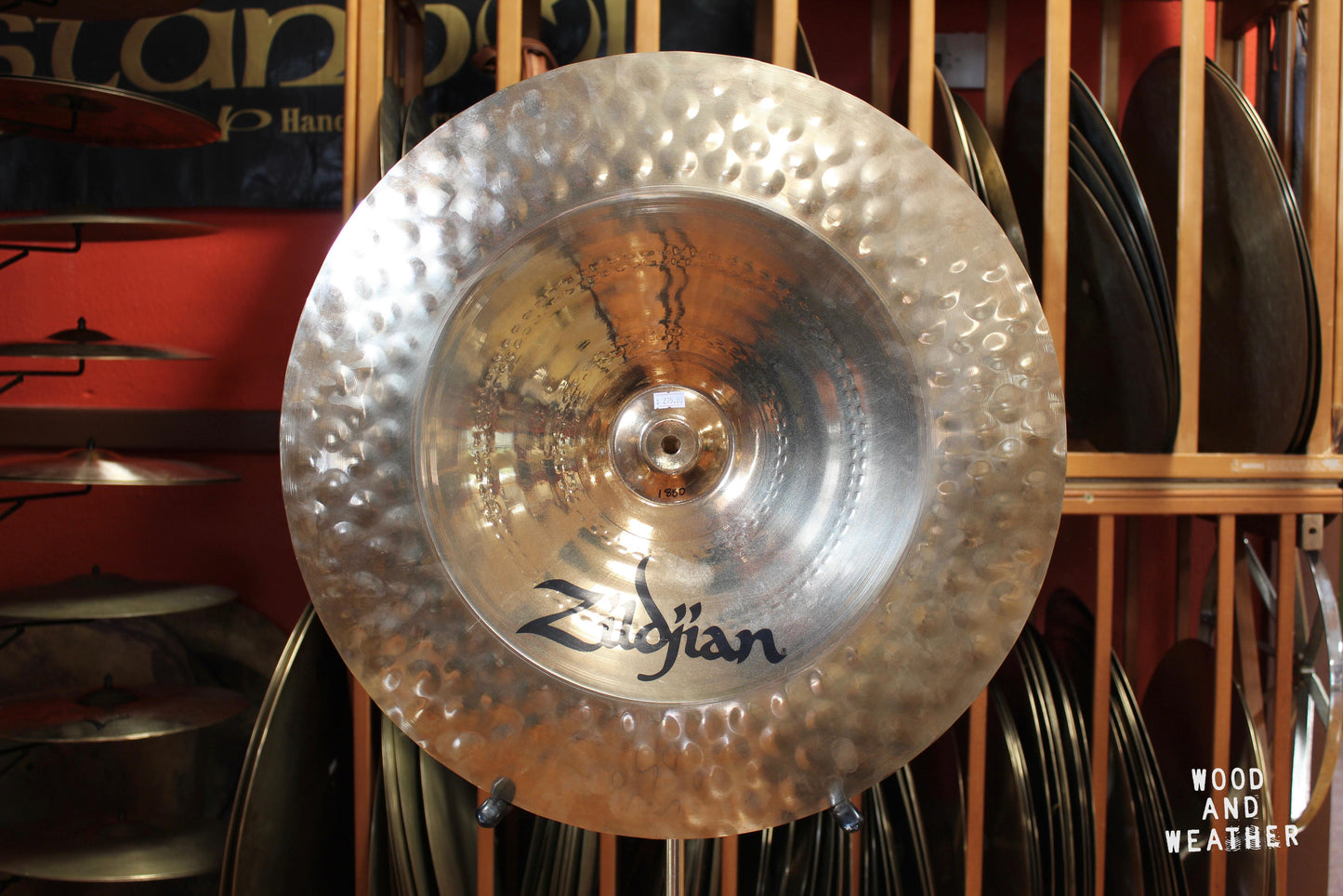 Used Zildjian 21" A Series Ultrahammered China Cymbal 1880g