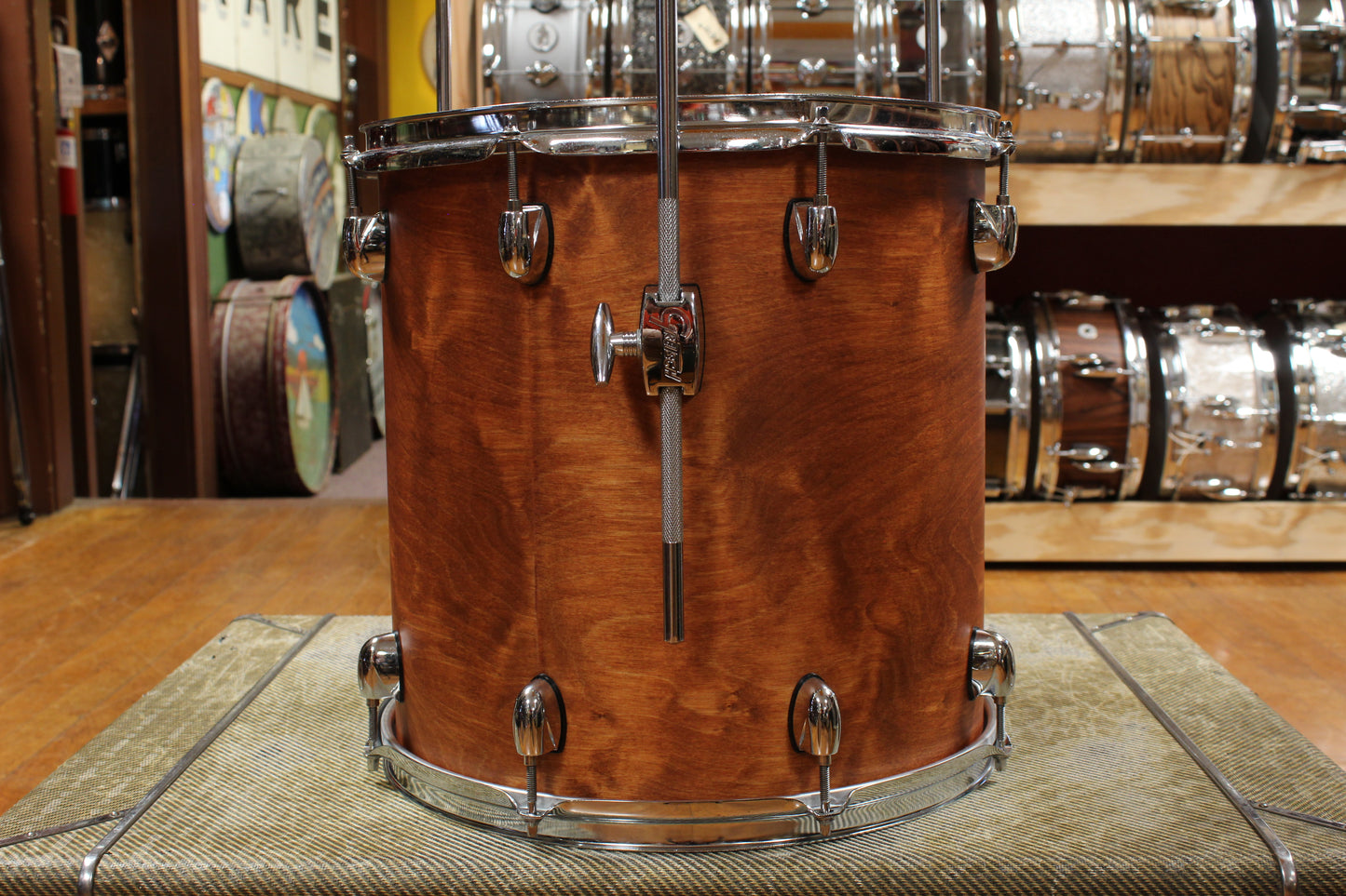 Gretsch Catalina Club Outfit in Satin Walnut Glaze 14x18 8x12 14x14 5x14