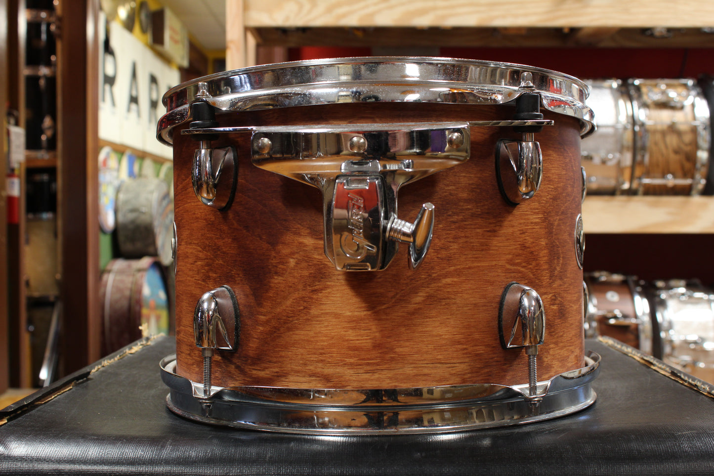 Gretsch Catalina Club Outfit in Satin Walnut Glaze 14x18 8x12 14x14 5x14