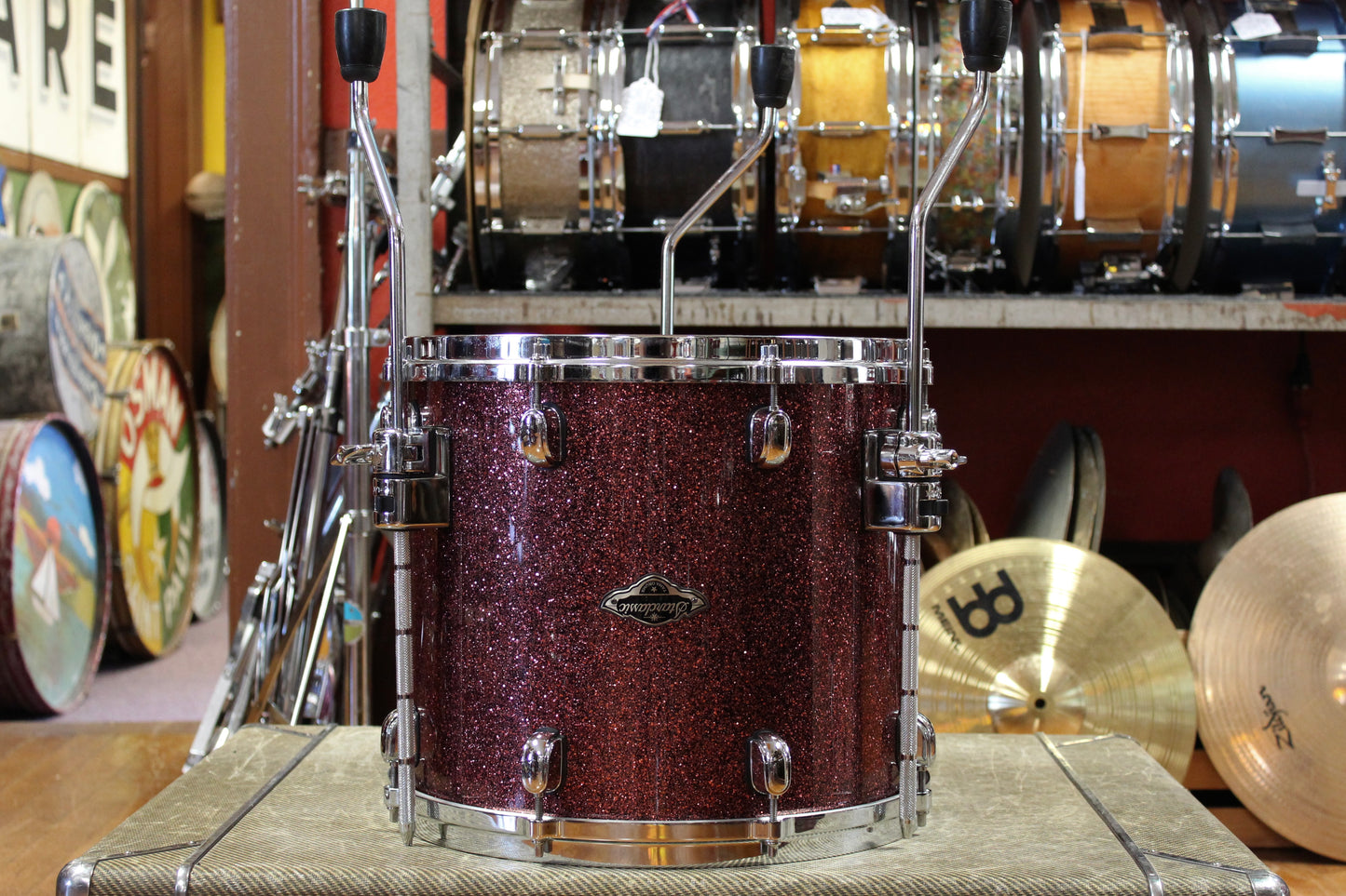 2000's Tama Starclassic BB Outfit in Coral Red Sparkle 18x22 12x14 9x12 8x10