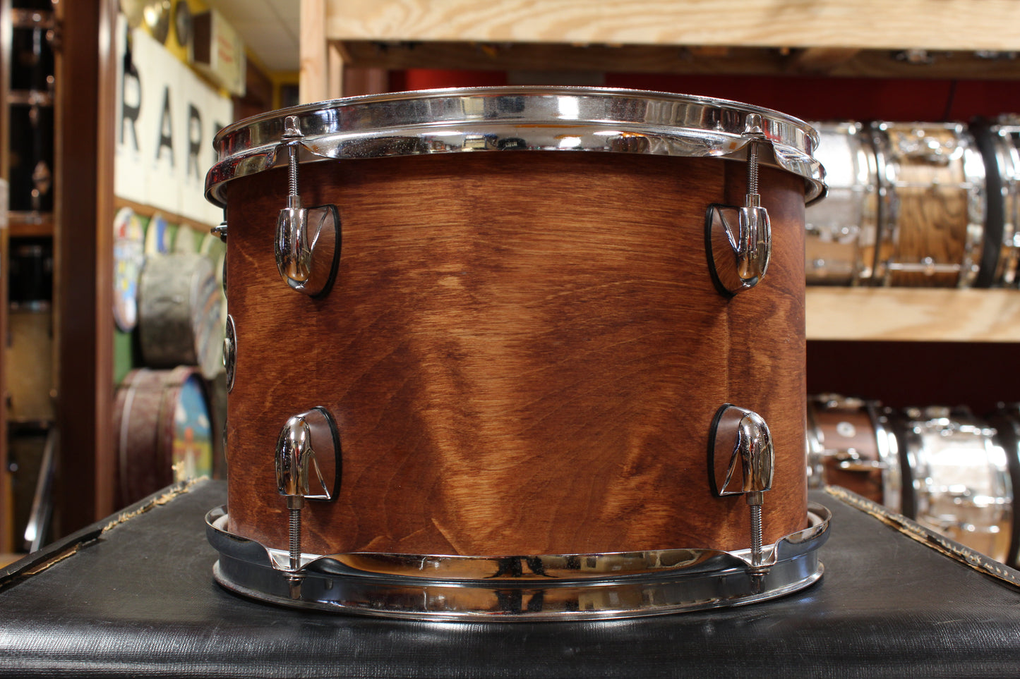 Gretsch Catalina Club Outfit in Satin Walnut Glaze 14x18 8x12 14x14 5x14