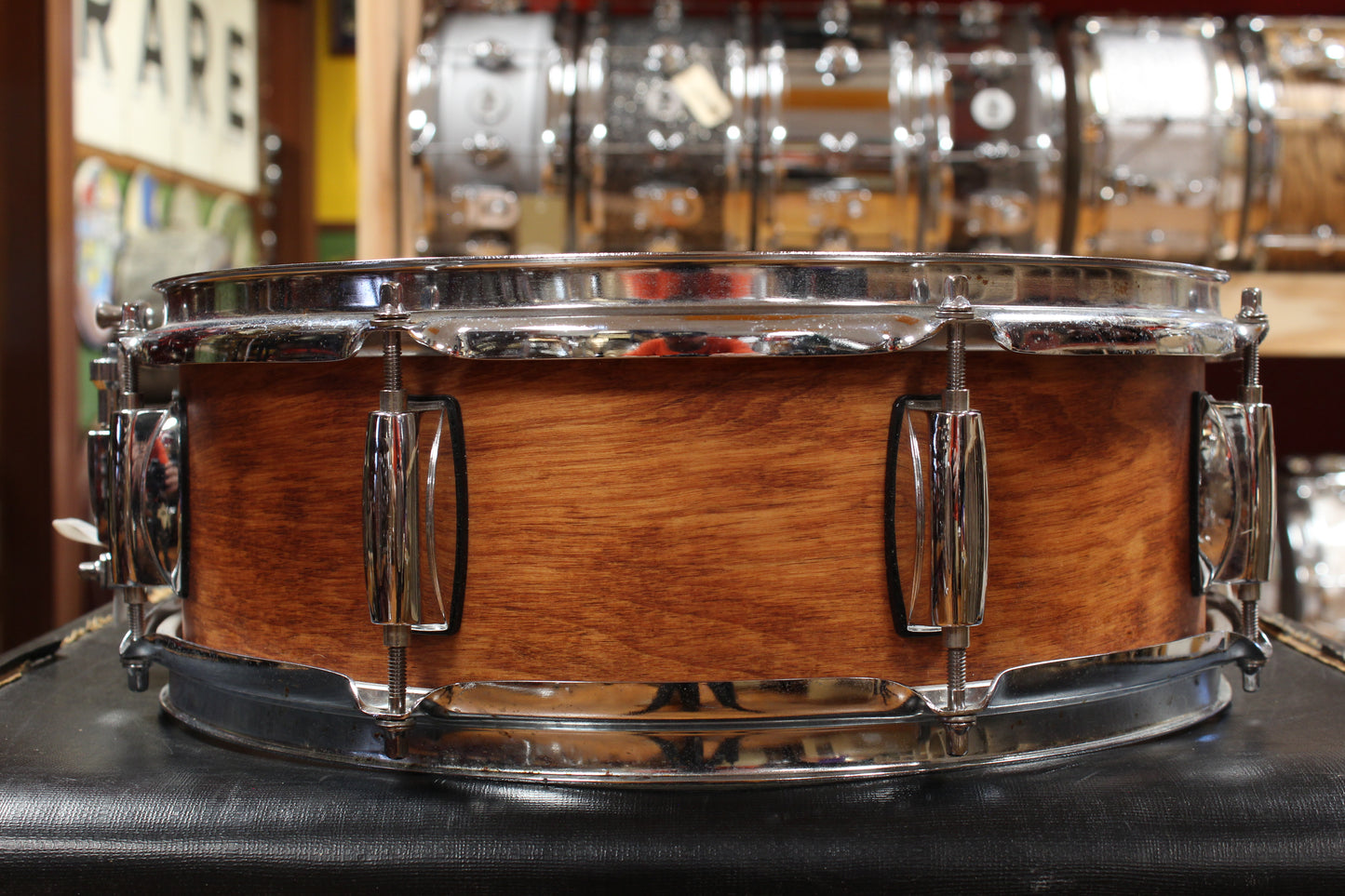 Gretsch Catalina Club Outfit in Satin Walnut Glaze 14x18 8x12 14x14 5x14