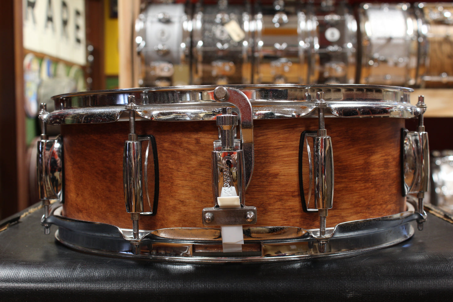 Gretsch Catalina Club Outfit in Satin Walnut Glaze 14x18 8x12 14x14 5x14