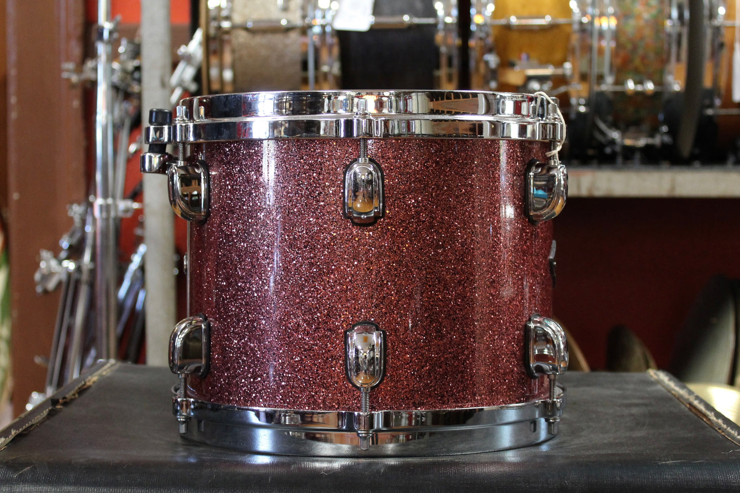 2000's Tama Starclassic BB Outfit in Coral Red Sparkle 18x22 12x14 9x12 8x10