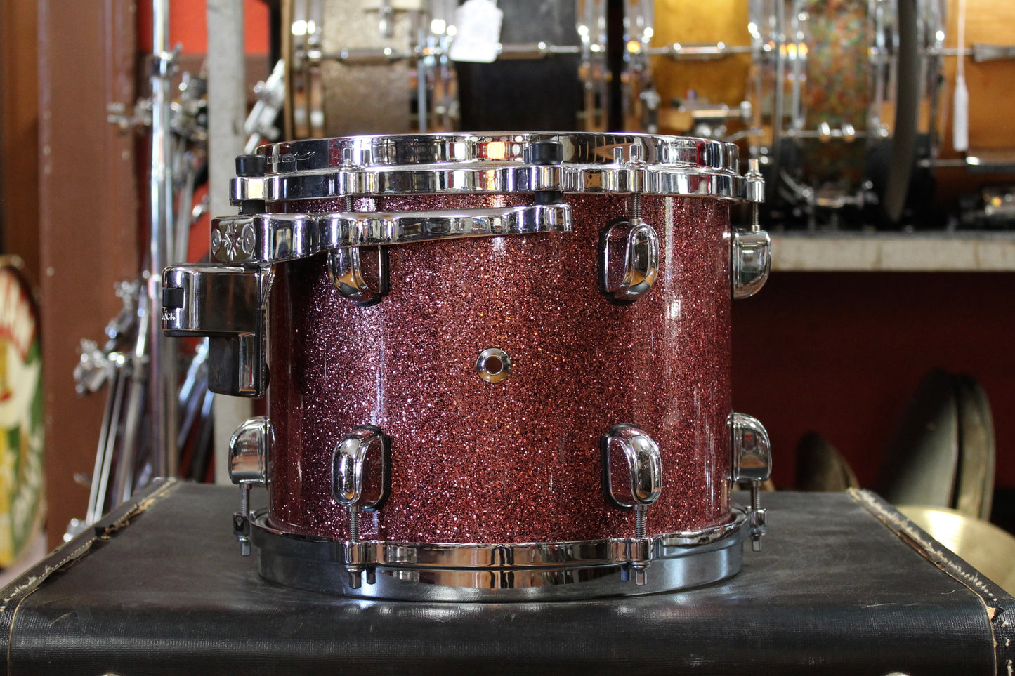 2000's Tama Starclassic BB Outfit in Coral Red Sparkle 18x22 12x14 9x12 8x10