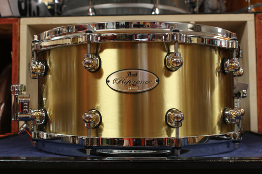 Pearl Reference One 6.5"x14" Snare Drum Brass 3mm