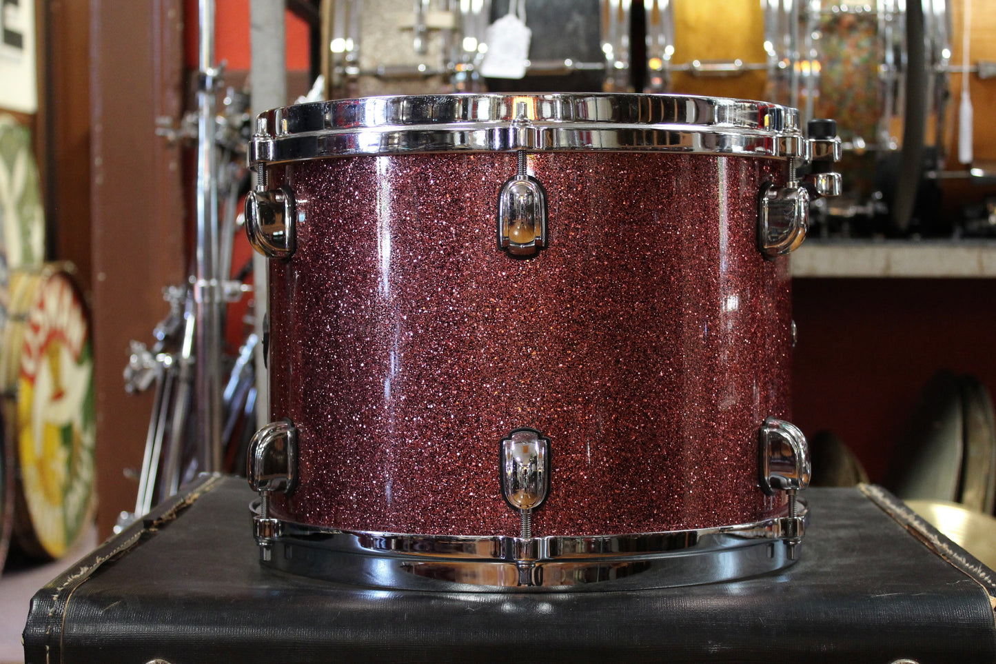 2000's Tama Starclassic BB Outfit in Coral Red Sparkle 18x22 12x14 9x12 8x10