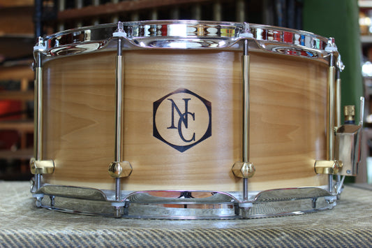 2017 Noble & Cooley Solid Shell Classic Snare Drum in Tulip