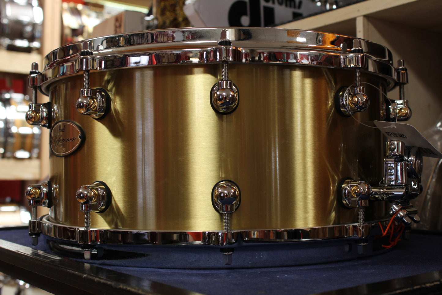 Pearl Reference One 6.5"x14" Snare Drum Brass 3mm