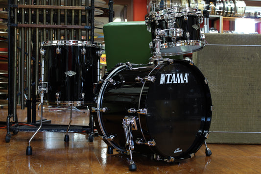 Tama Starclassic Walnut Birch Outfit in Piano Black 14x20 8x12 14x14