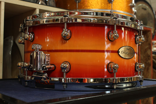 Pearl Reference One 6.5"x14" Snare Drum in Sunburst Redstripe