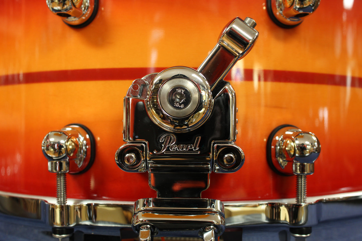 Pearl Reference One 6.5"x14" Snare Drum in Sunburst Redstripe