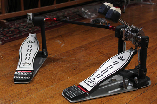 DW 9000 Double Bass Pedal - Like New