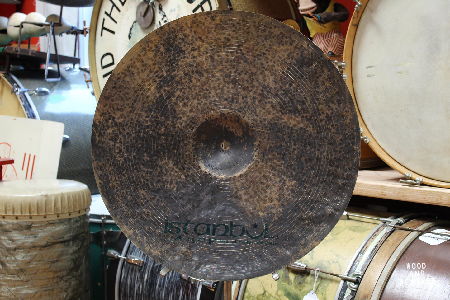 Used Istanbul Agop 21" Signature Ride Cymbal 1739g