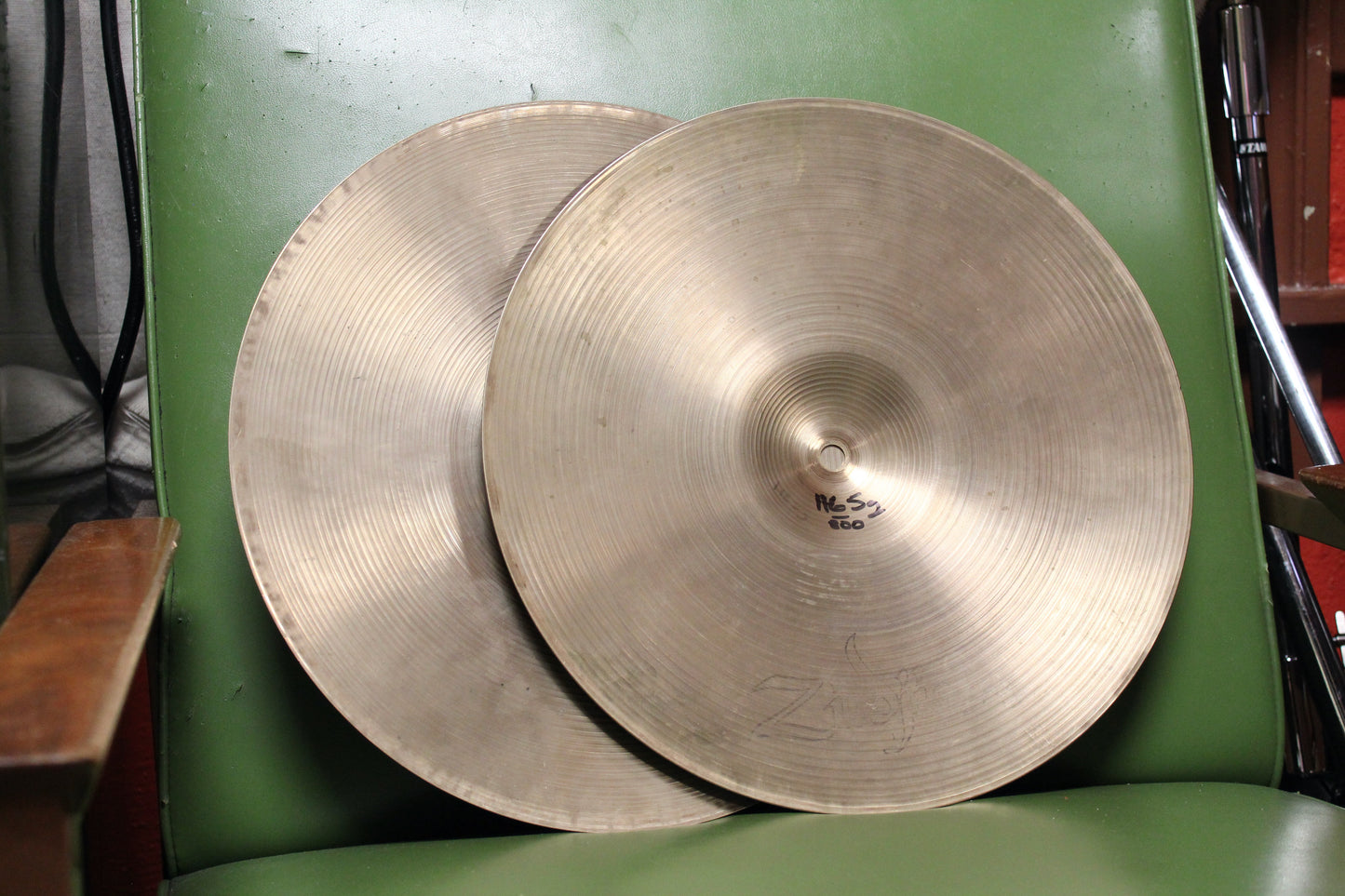 1960/70s A. Zildjian 14" Hi-Hats 800/1165g