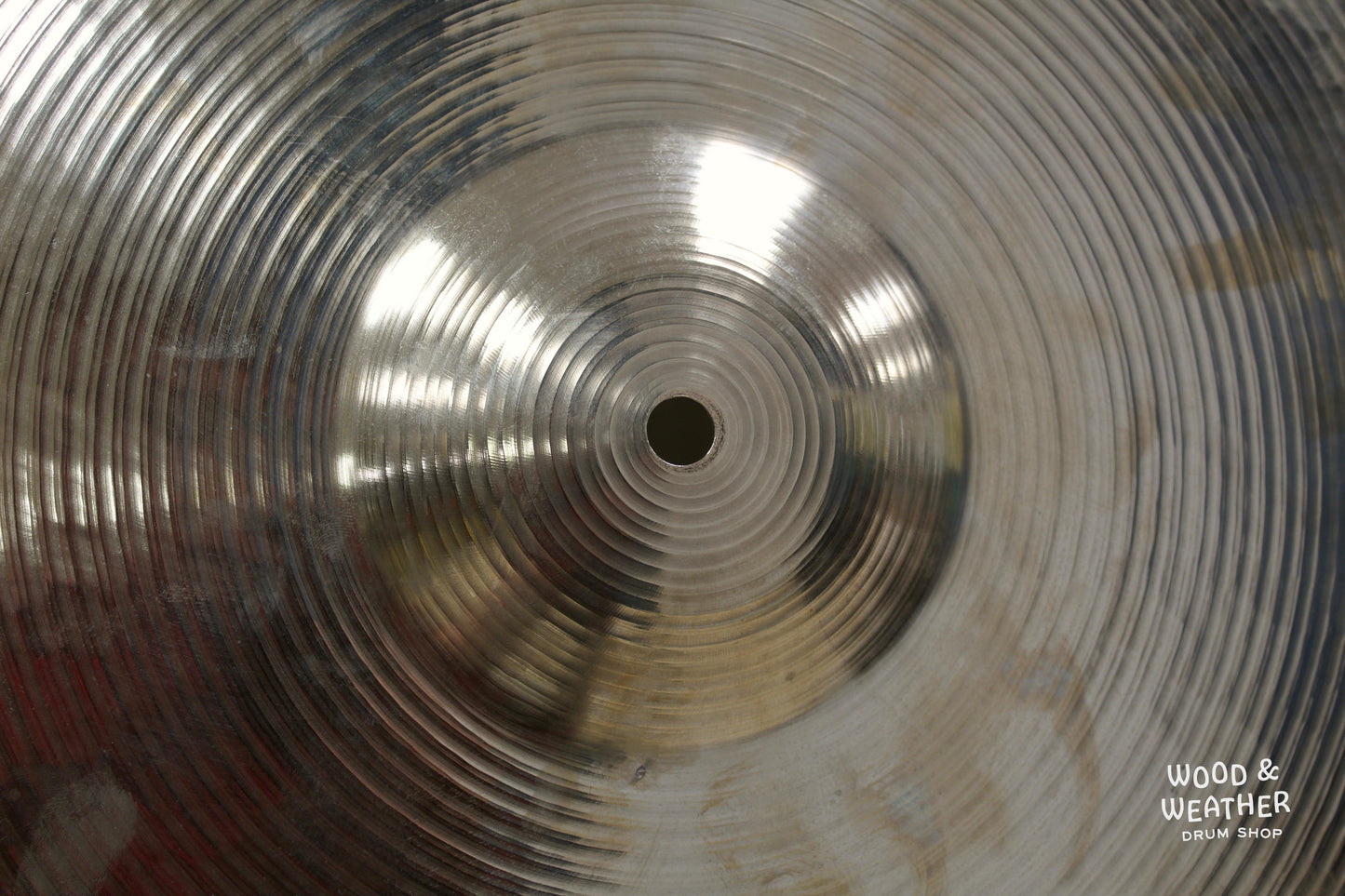 1960s Paiste 18" Solid Stamp Crash Cymbal 1635g