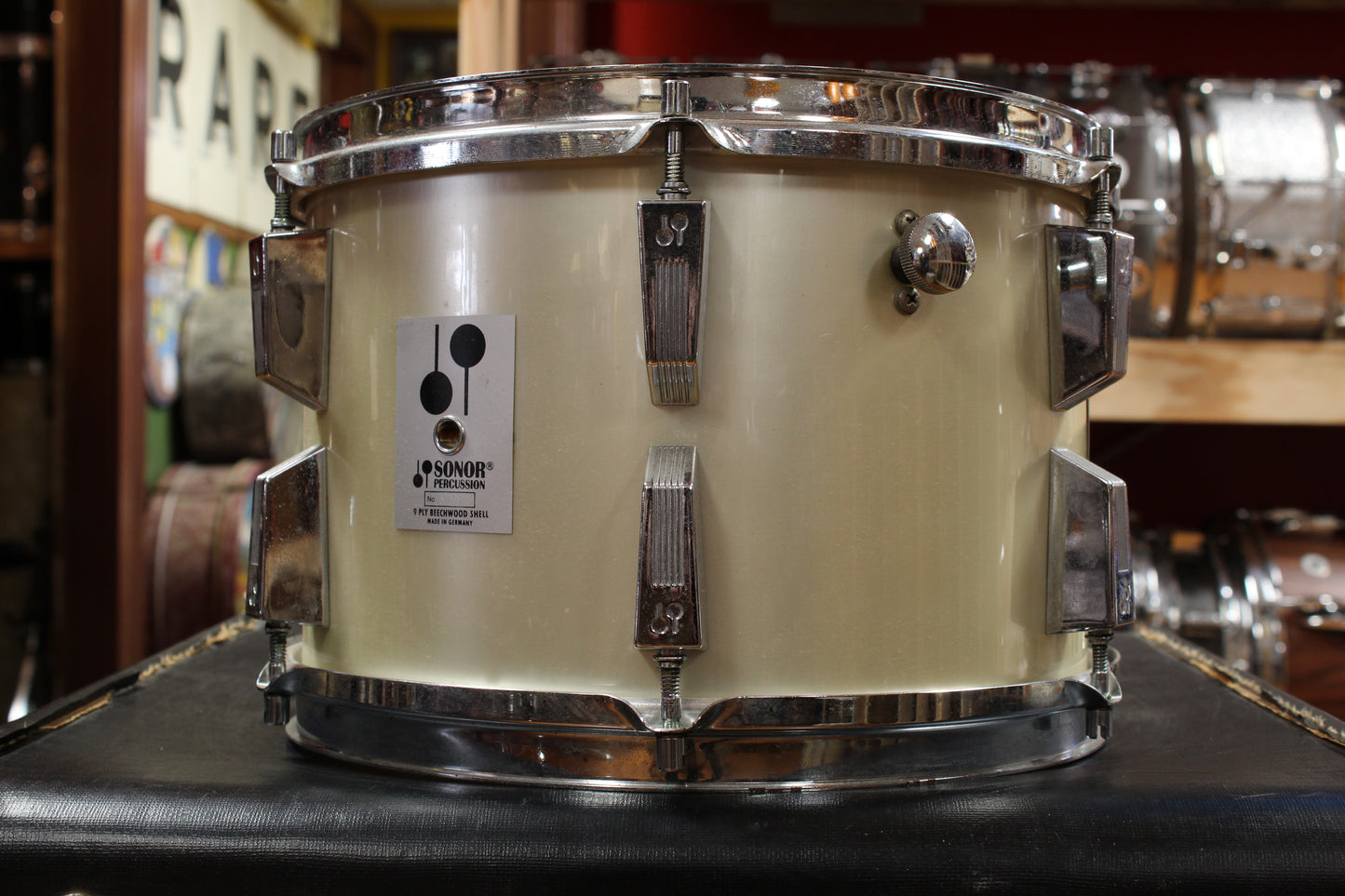 1970s Sonor Phonic Bop kit in Metallic Silver 14x18 14x14 9x13 8x12