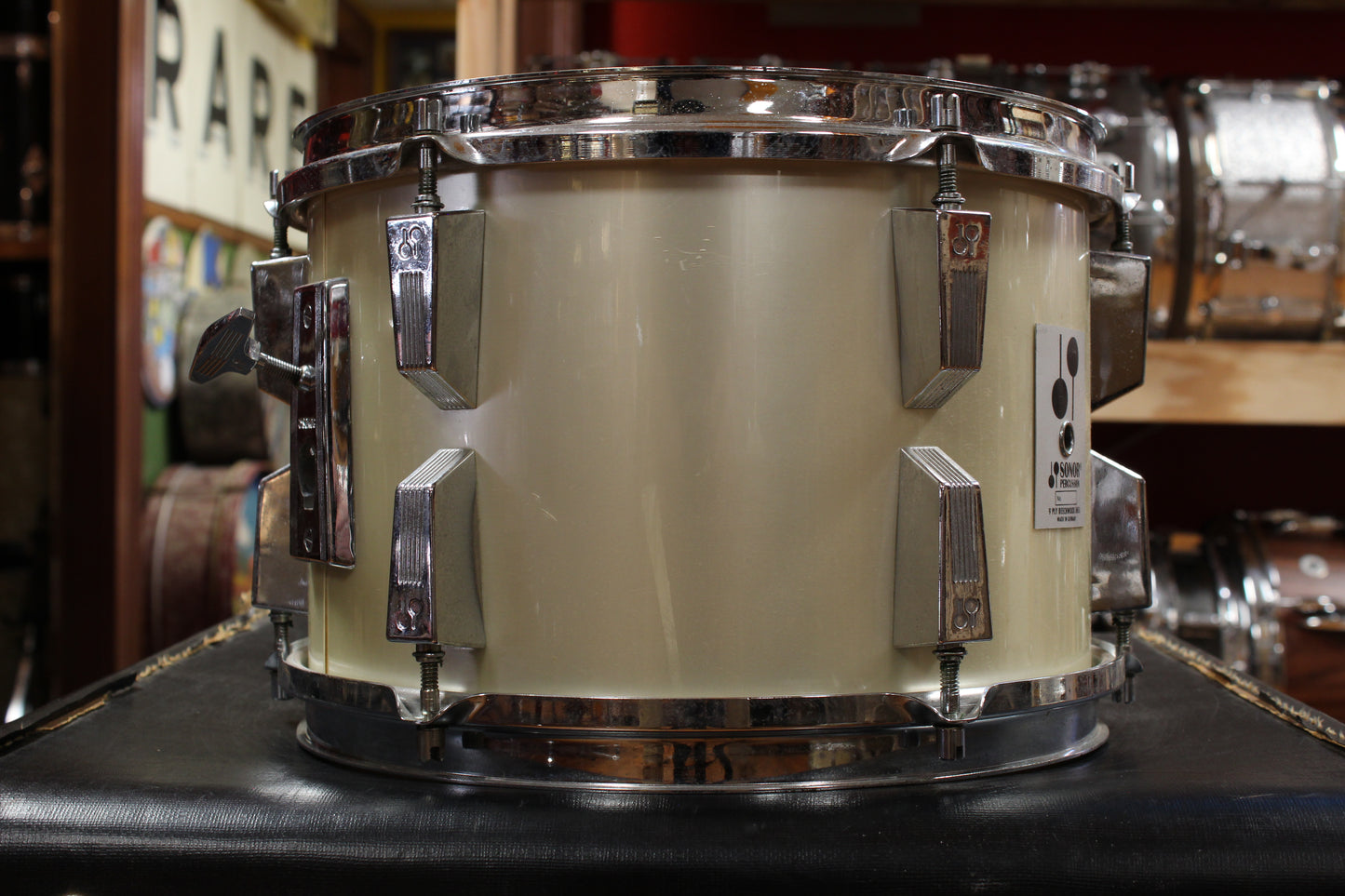 1970s Sonor Phonic Bop kit in Metallic Silver 14x18 14x14 9x13 8x12
