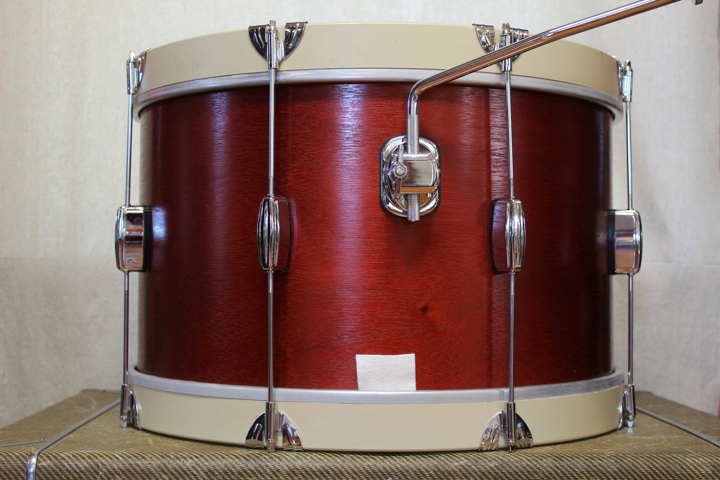 C&C Drum Company Player Date I in Red Mahogany Lacquer 12x20 14x14 8x12