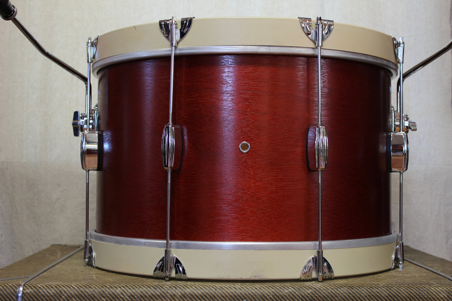 C&C Drum Company Player Date I in Red Mahogany Lacquer 12x20 14x14 8x12