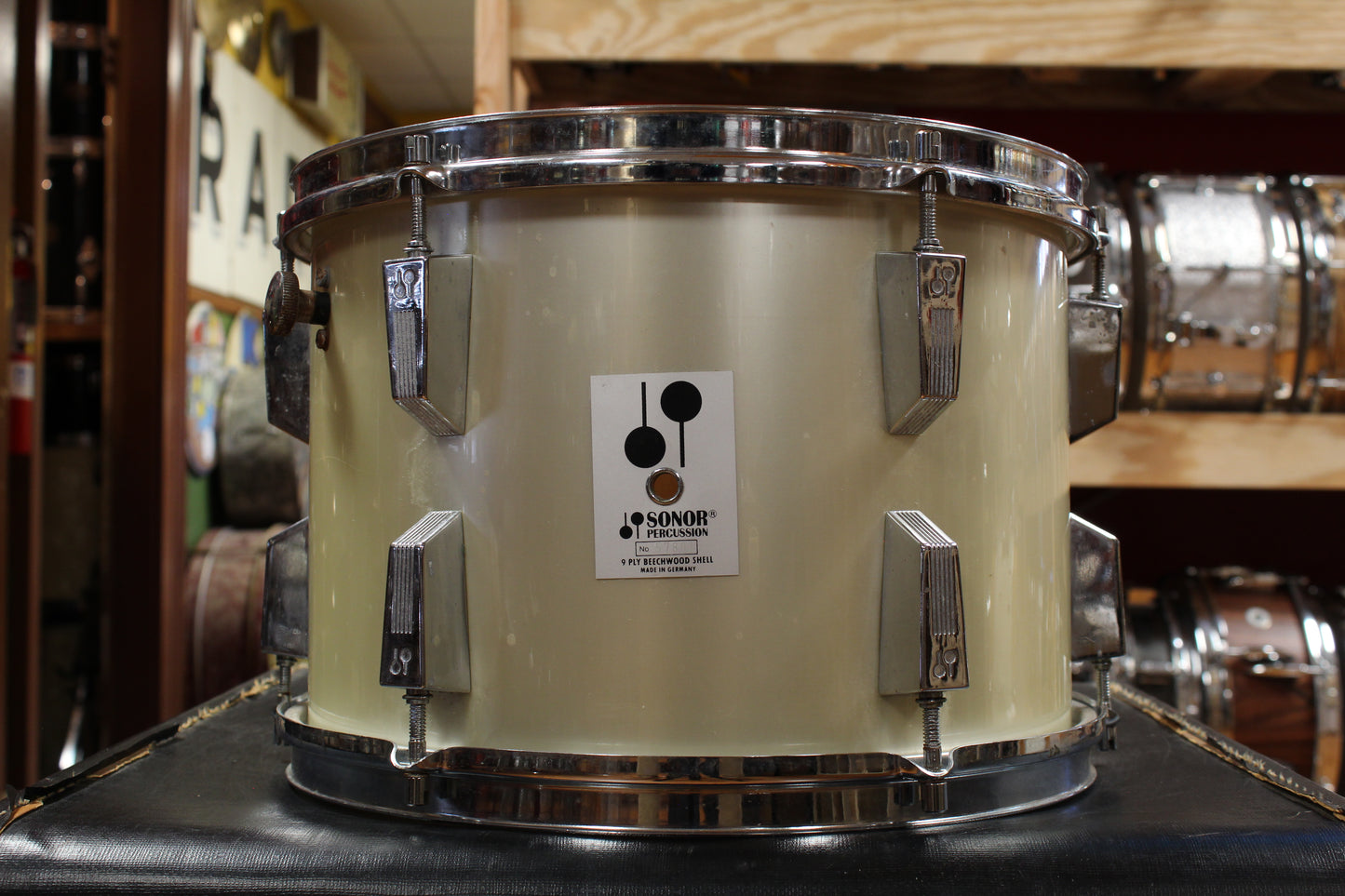 1970s Sonor Phonic Bop kit in Metallic Silver 14x18 14x14 9x13 8x12