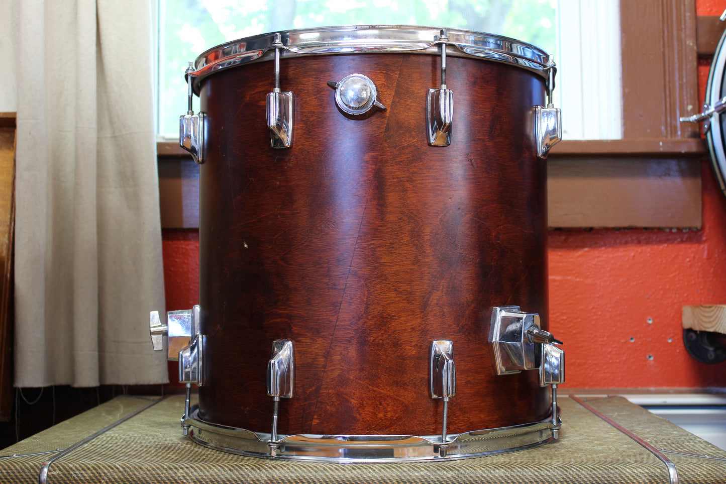 1980s Tama Superstar Tom-Toms 8x12 9x13 16x16 in Super Mahogany