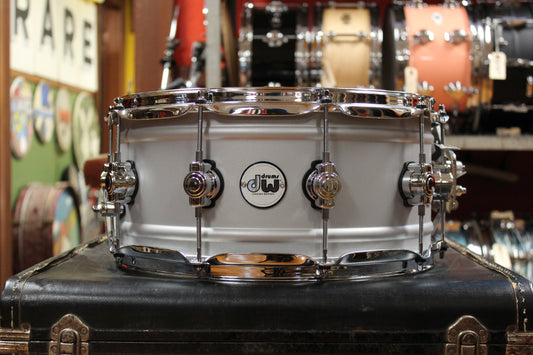 DW Design Series 6.5x14 Matte Aluminum Snare Drum