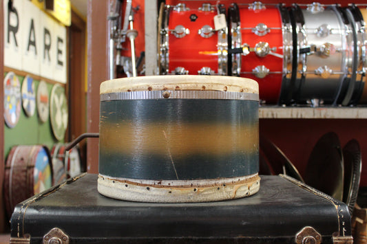 1930s Gretsch 8x12 Tom in Blue and Gold Duco