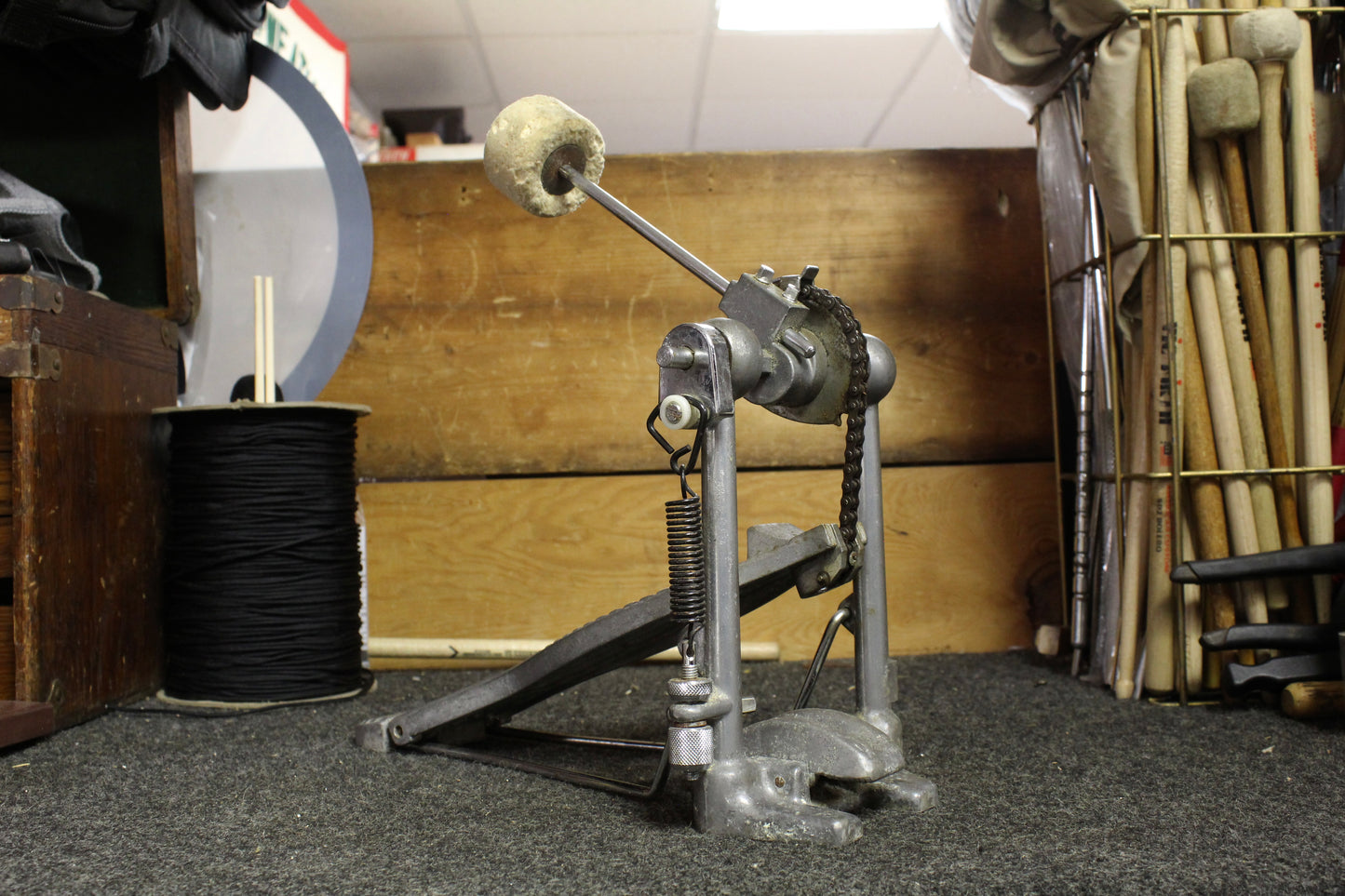 drum set pedal 1970s Camco Bass Drum Pedal – Wood & Weather Drum Shop