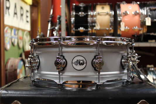 DW Design Series 5.5x14 Matte Aluminum Snare Drum