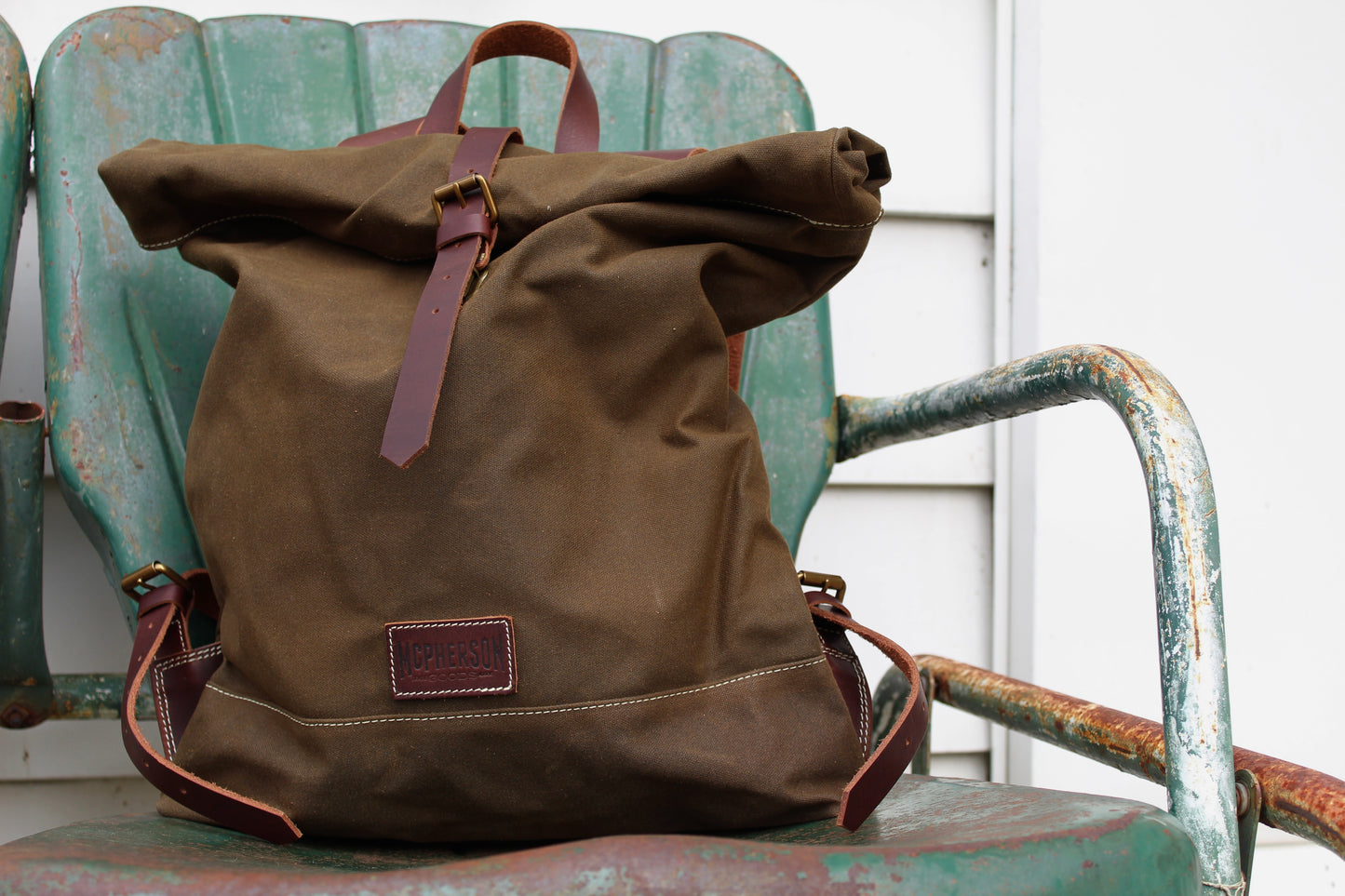 McPherson Goods "Roll Top Backpack"