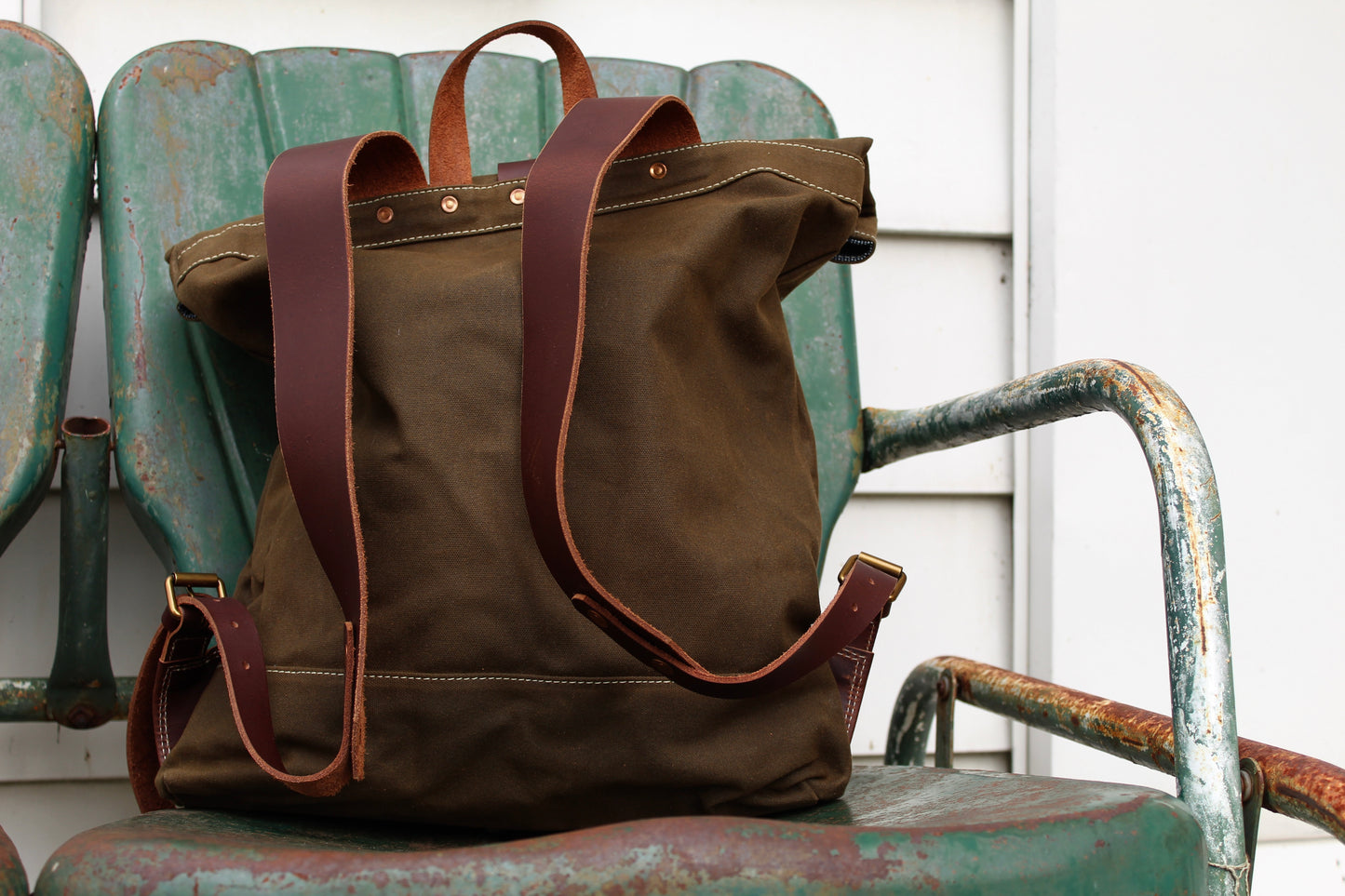 McPherson Goods "Roll Top Backpack"