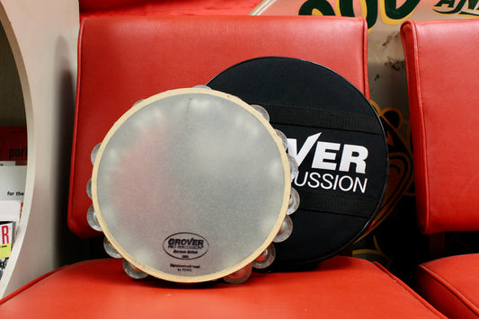 Used Grover Pro Percussion 10-inch Double-Row Tambourine