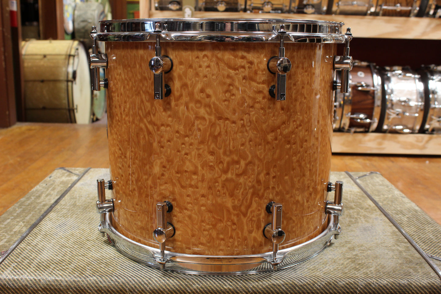 Early 2000s Sonor 12x14 Delite Tom in Birdseye Maple