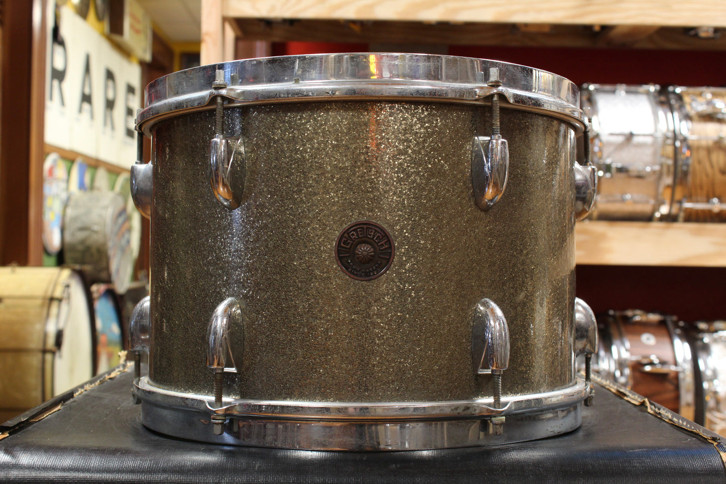 1950s Gretsch 9x13 Tom in Starlight Sparkle