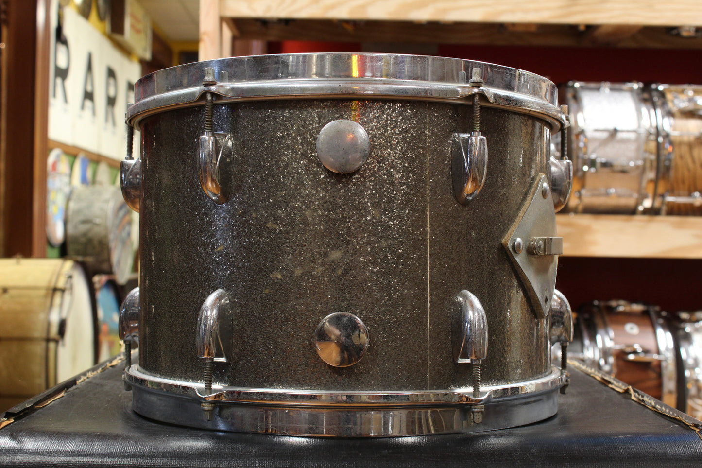 1950s Gretsch 9x13 Tom in Starlight Sparkle