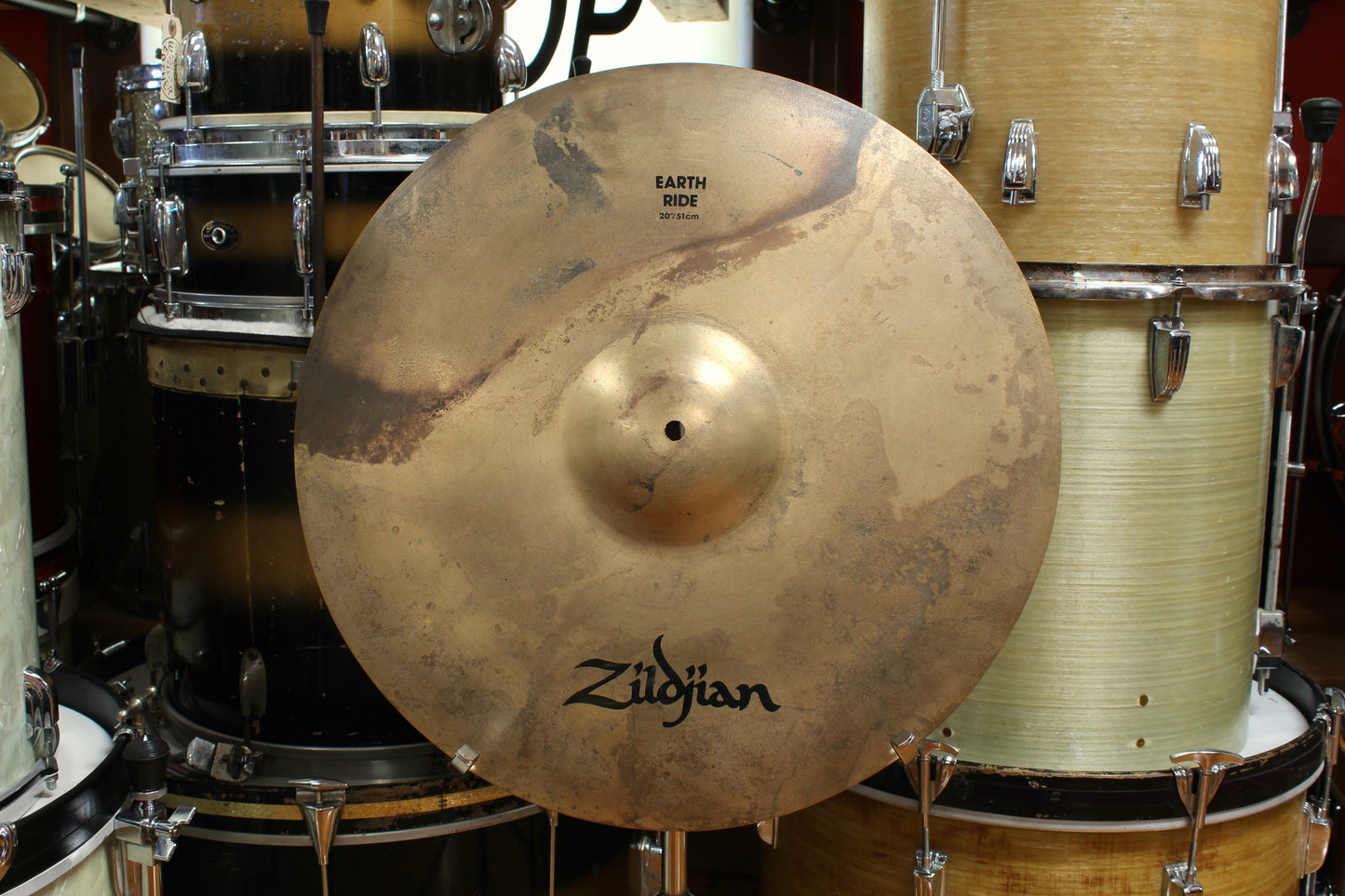 1980s A. Zildjian 20" Earth Ride 3549g