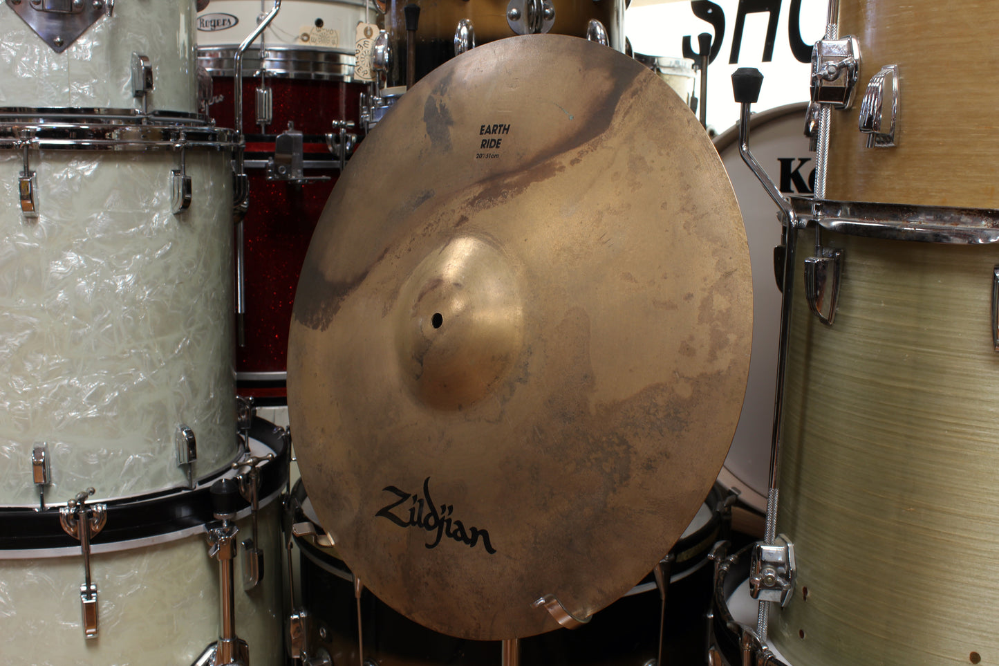 1980s A. Zildjian 20" Earth Ride 3549g