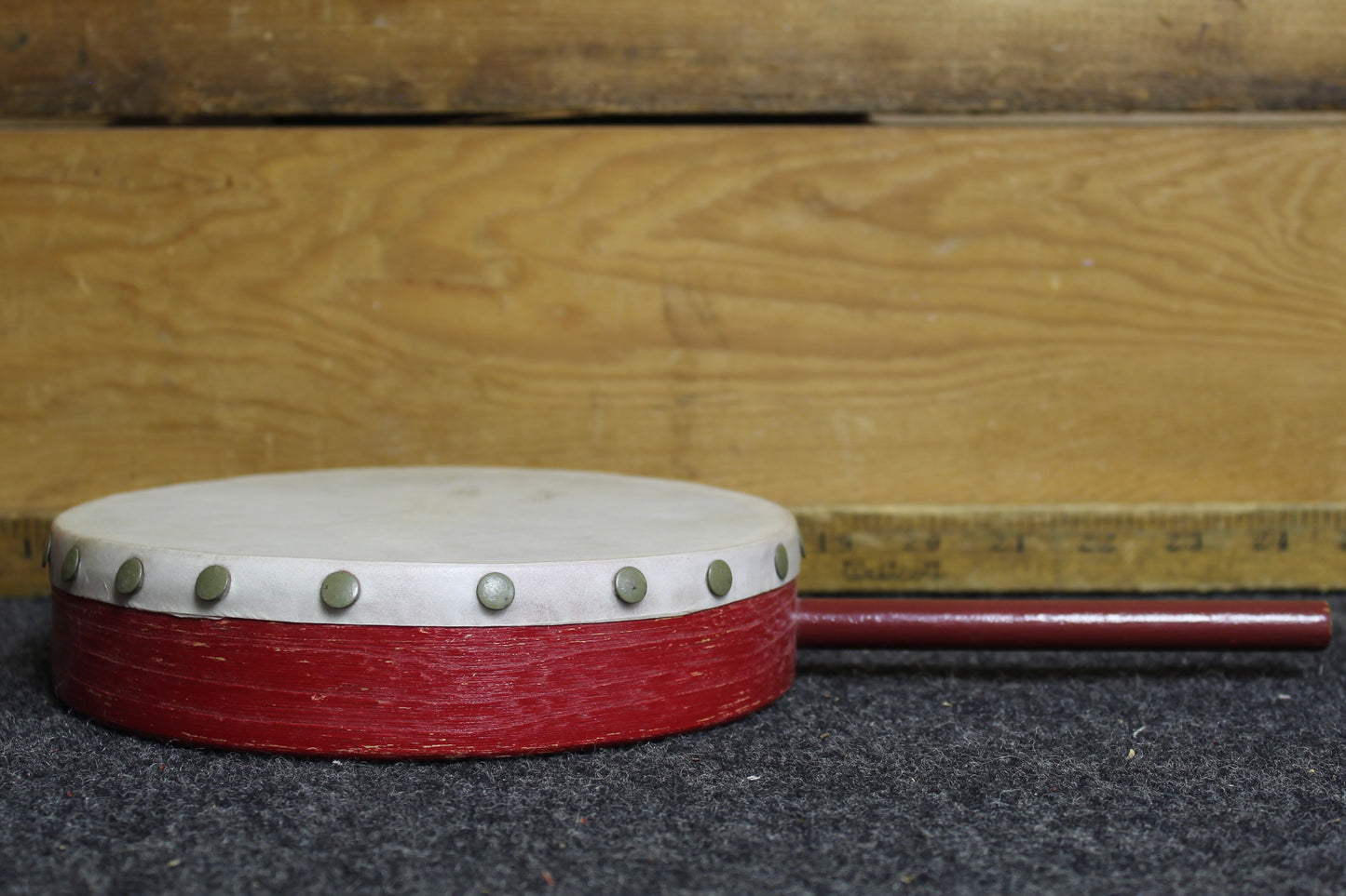 1930's Ludwig Hand Drum Red