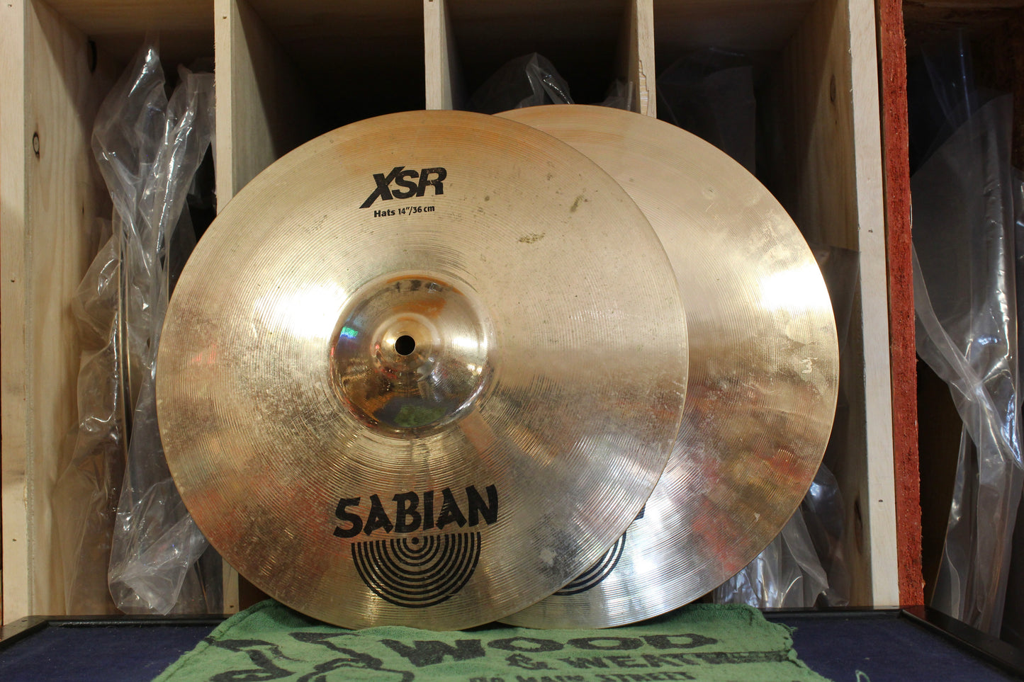 Sabian 14" XSR Hi-Hats 981/1354g