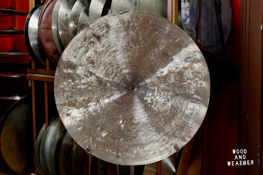 Quiqeg Cymbalsmith 20 1/8" Dirty Boppa Series Flat Ride Cymbal 2012g - Used