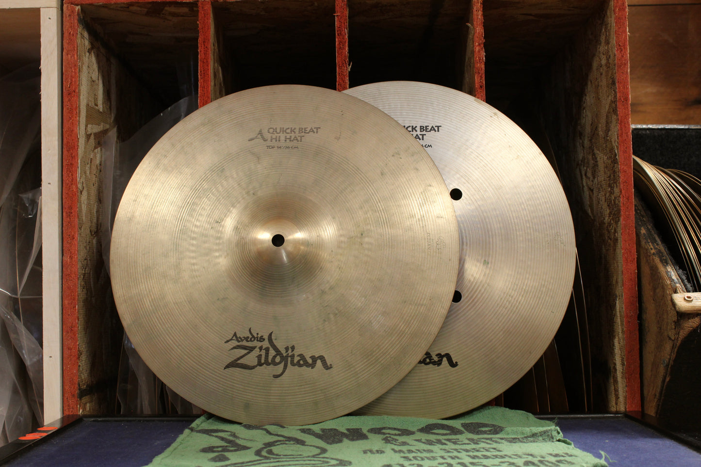 Zildjian 14" A Quick Beat Hi-Hats 1153/1573g