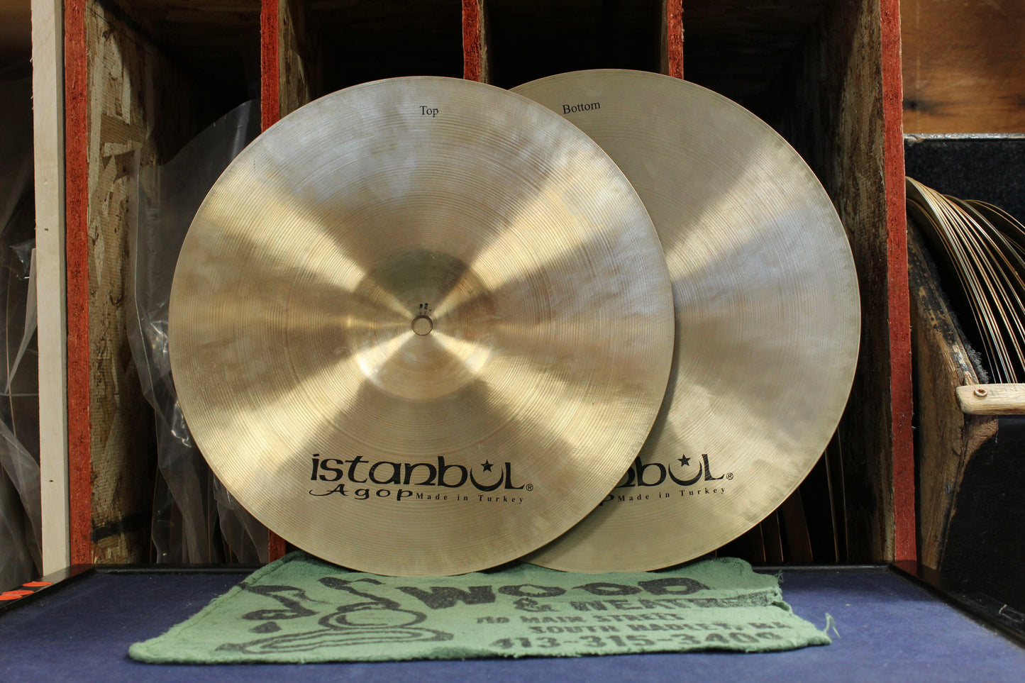 Istanbul Agop 14" Xist Hi-Hats 982/1178g